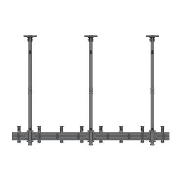 Multibrackets M Pro Series MBC4X1U monteringssats - en sida - f&ouml;r 4 LCD-bildsk&auml;rmar - svart