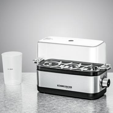 Rommelsbacher ER 300 æggekoger 3 æg 300 W Rustfrit stål, Transparent