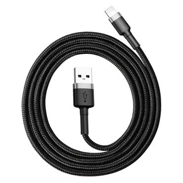 Baseus CALKLF-BG1 USB-kabel 1 m USB A Sort, Gr&aring;