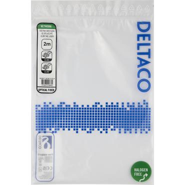 Deltaco SCSC-2-DUA InfiniBand og fiberoptisk kabel 2 m 2x SC Gul