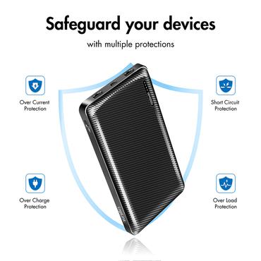 LogiLink PA0316 powerbank 10000 mAh Sort