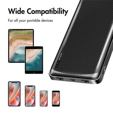 LogiLink PA0316 powerbank 10000 mAh Sort