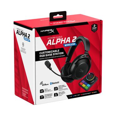 HyperX Cloud Alpha 2 &ndash; tr&aring;dl&oslash;st gamingheadset