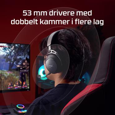 HyperX Cloud Alpha 2 &ndash; tr&aring;dl&oslash;st gamingheadset