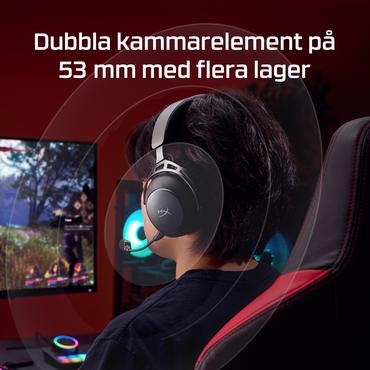 HyperX Cloud Alpha 2 &ndash; tr&aring;dl&oslash;st gamingheadset