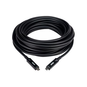 ATEN UE3410F USB-kabel 10 m USB C Sort