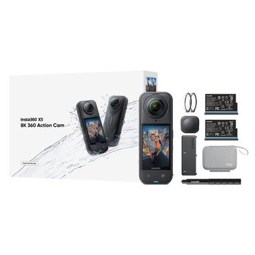 Insta360 X5 Bundle kamera til actionsport 72 MP 8K Ultra HD 25,4 / 1,28 mm (1 / 1.28") Wi-Fi 200 g