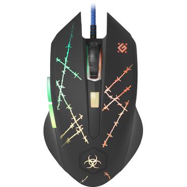 Defender Forced GM-020L - mus - USB - svart