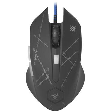 Defender Forced GM-020L - mus - USB - svart