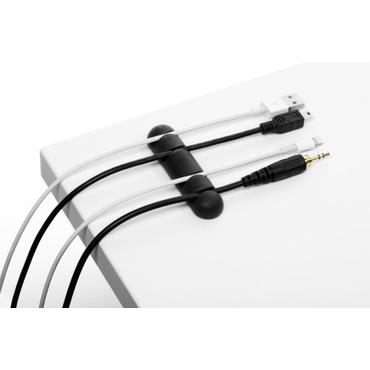 Durable Cavoline Clip 4 Skrivebord Kabelholder Sort