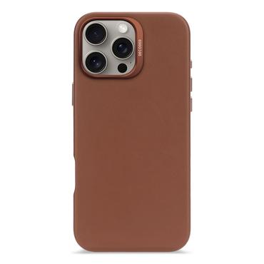 Decoded Leather Backcover - sk&oacute;rzana obudowa ochronna do iPhone 16 Pro Max kompatybilna z MagSafe (tan)