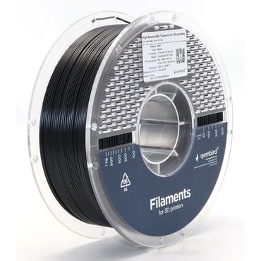 GEMBIRD High Speed ABS filament black 1.75 mm 1 kg