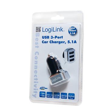 LogiLink USB Universal Charger bilstrømsadapter - USB