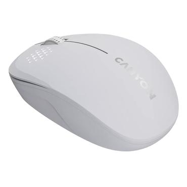 Canyon Wireless Mouse MW-04 Optical/BT/3 Keys/R+L white