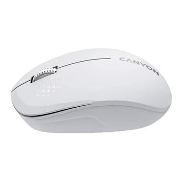 Canyon Wireless Mouse MW-04 Optical/BT/3 Keys/R+L white
