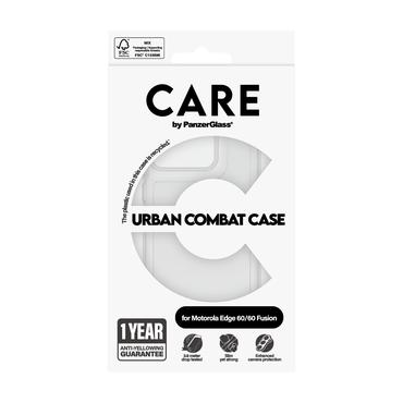 PanzerGlass CARE&trade; by &reg; Urban Combat Case Transparent Motorola Edge 60 | 60 Fusion