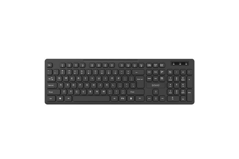 Savio KB-02 keyboard Home/Office USB QWERTY Black