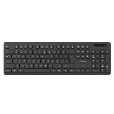 Savio KB-02 keyboard Home/Office USB QWERTY Black
