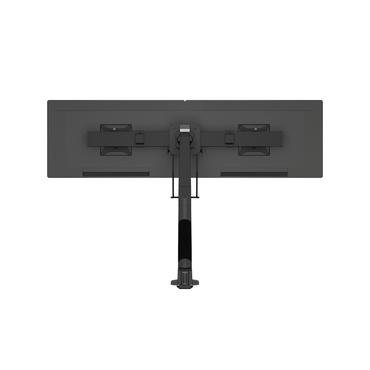 Multibrackets M VESA Gas Lift Arm Single w. Duo Crossbar monteringssats - för 2 LCD-bildskärmar - svart