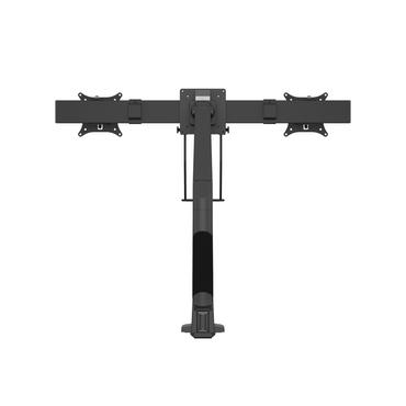 Multibrackets M VESA Gas Lift Arm Single w. Duo Crossbar monteringssats - för 2 LCD-bildskärmar - svart