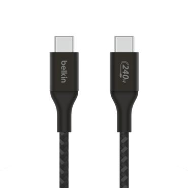 Belkin BoostCharge - USB typ C-kabel - 24 pin USB-C till 24 pin USB-C - 1 m