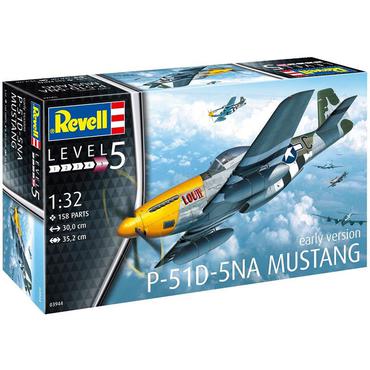 Revell P-51D Mustang Model af fly Monteringssæt 1:32