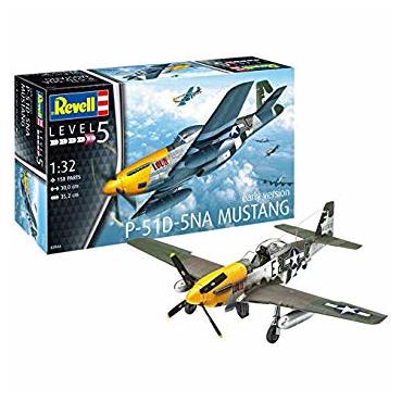 Revell P-51D Mustang Model af fly Monteringssæt 1:32