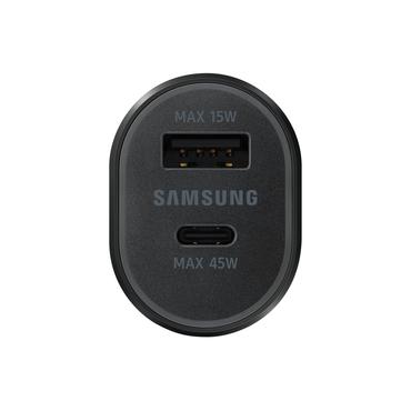 Samsung Dual Car Charger EP-L5300 bilstrømsadapter - USB, 24 pin USB-C - 45 Watt