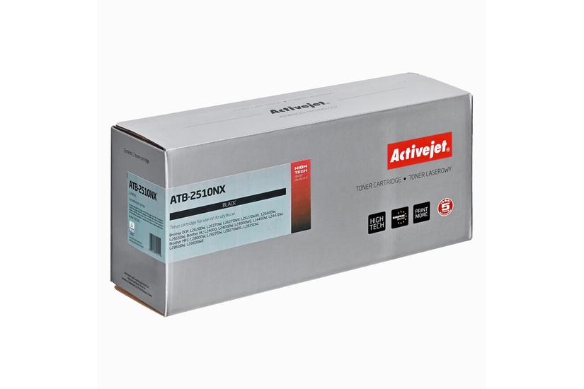 Activejet ATB-2510NX Toner zamiennik Brother TN2510XL Supreme 3000 stron tonerpatron Kompatibel Sort