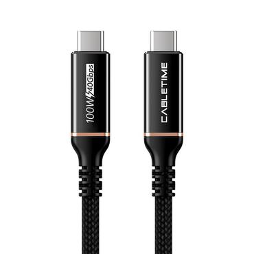Cabletime USB4 kabel, USB-C: