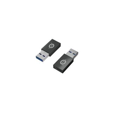 CONCEPTRONIC Adapter USB-C -> USB-A 3.0,2 St&Atilde;&frac14;ck grau