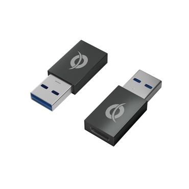 CONCEPTRONIC Adapter USB-C -> USB-A 3.0,2 St&Atilde;&frac14;ck grau