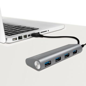 LogiLink USB 3.0 4-Port Hub - hub - 4 porte