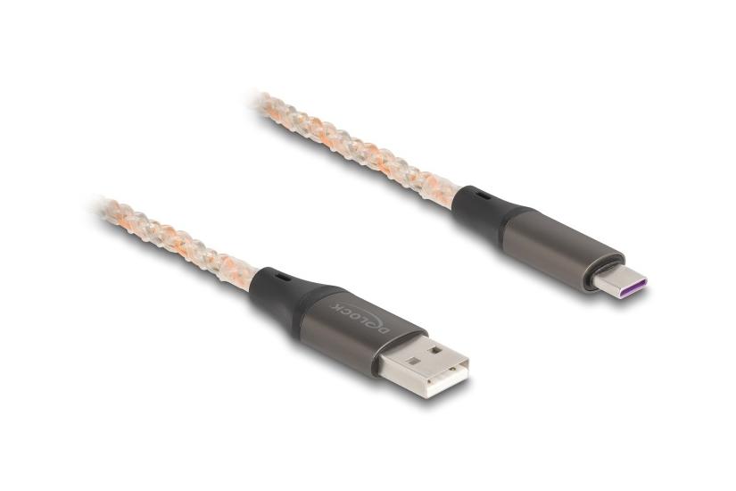 Delock - USB typ C-kabel - USB till 24 pin USB-C - 1 m