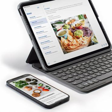 ZAGG Pro Keys tastatur Universel Bluetooth QWERTY Engelsk Grå