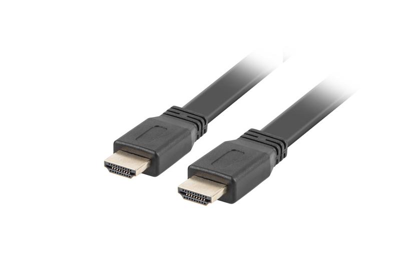 Lanberg HDMI-kabel med Ethernet - 1 m