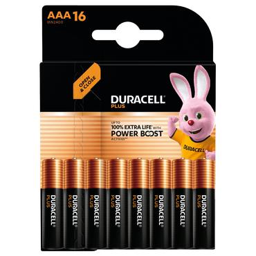 Duracell Plus Engangsbatteri AAA Alkaline