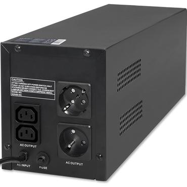 Qoltec Monolith - UPS - 720 Watt - 1200 VA