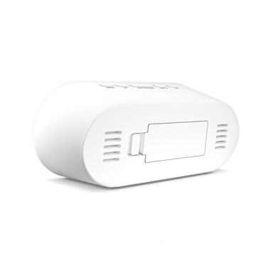 Mebus 25808 v&aelig;kkeur Digital alarmur Hvid