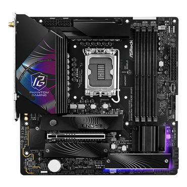ASRock Phantom Gaming Z890M RIPTIDE WIFI - moderkort - micro ATX - LGA1851-uttag - Z890