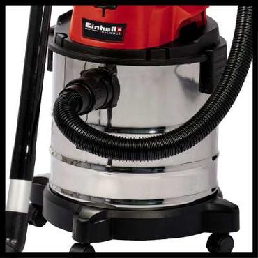 Einhell TC-VC 18/20 Li S-Solo Sort, Grå, Rød 20 L