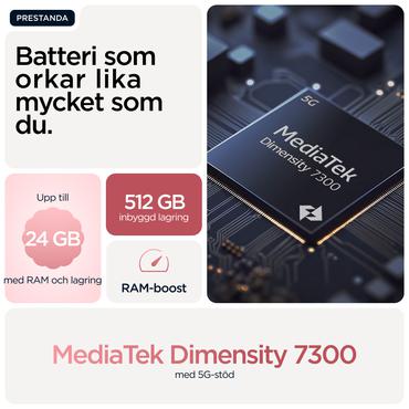 Motorola moto g86 power 5G 16,9 cm (6.67") Dual SIM Android 15 USB Type-C 12 GB 256 GB 6720 mAh Lyserød