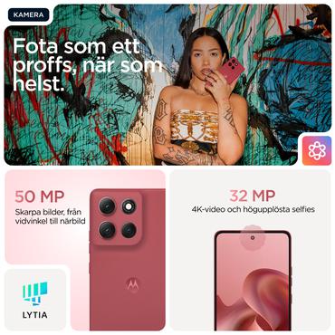 Motorola moto g86 power 5G 16,9 cm (6.67") Dual SIM Android 15 USB Type-C 12 GB 256 GB 6720 mAh Lyserød