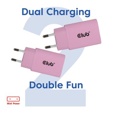 2-Pack USB-C&reg; Charger 30Watt Pink