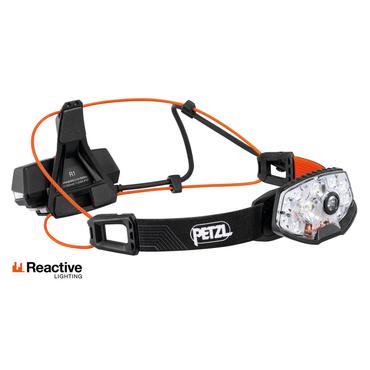 Petzl NAO RL Sort, Orange Hovedb&aring;nd lommelygte LED