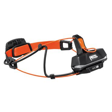 Petzl NAO RL Sort, Orange Hovedb&aring;nd lommelygte LED