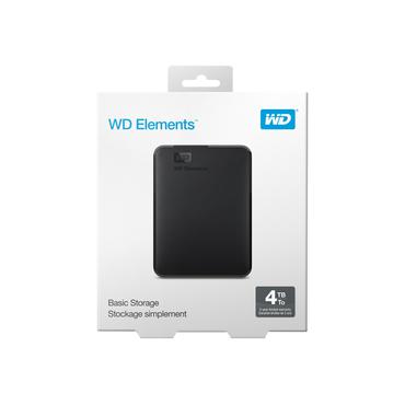 WD Elements Portable WDBU6Y0040BBK - 4TB
