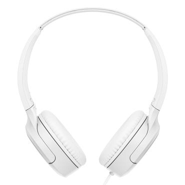 JVC HA-S33UC Headset Ledningsført Opkald/musik USB Type-C Hvid