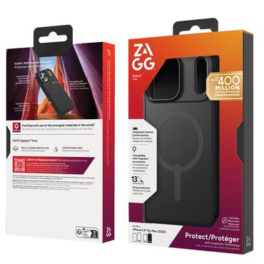 ZAGG Sedona Snap mobiltelefon etui 17,5 cm (6.9") Cover Sort