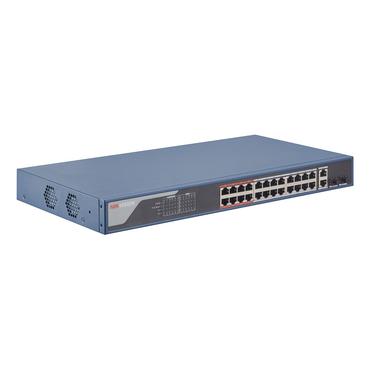 Hikvision | DS-3E1326P-EI(B) | Smart Managed | 2x Port | 1Gbit/s | 370W PoE